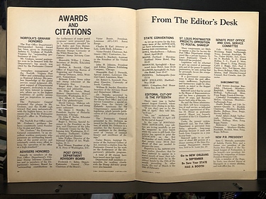 Postmasters Advocate Magazine - VOL LXXIV, No. 2 - February, 1969