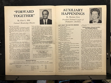Postmasters Advocate Magazine - VOL LXXIV, No. 3 - March, 1969