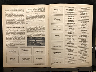 Postmasters Advocate Magazine - VOL LXXIV, No. 3 - March, 1969