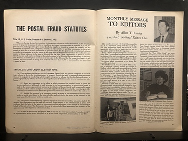 Postmasters Advocate Magazine - VOL LXXIV, No. 2 - May, 1969