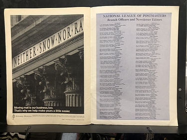 Postmasters Advocate Magazine - VOL LXXIV, No. 6 - June, 1969