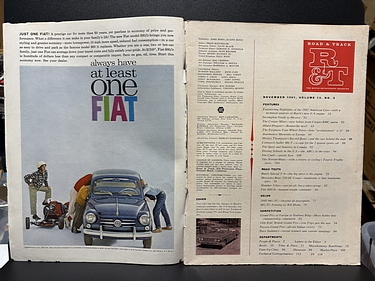 Road & Track - November, 1961