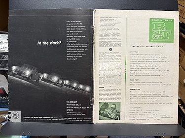 Road & Track - January, 1962