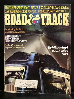 Road & Track - April, 1981