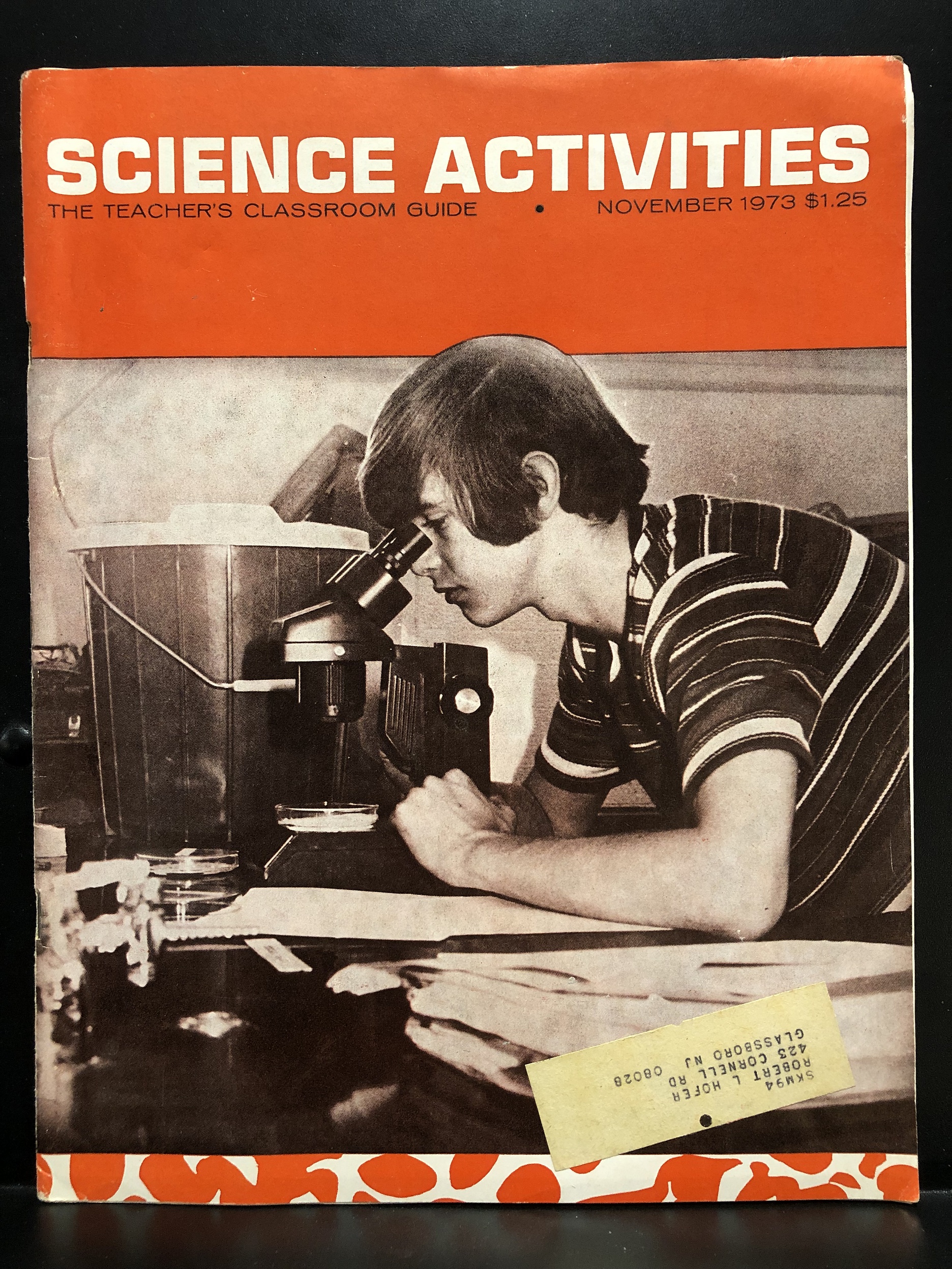 Science News Explores November, 1973 Parry Game Preserve