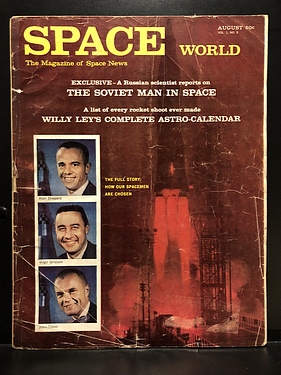 Space World Magazine - August, 1961