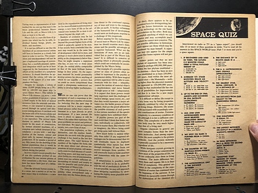 Space World Magazine - September, 1961