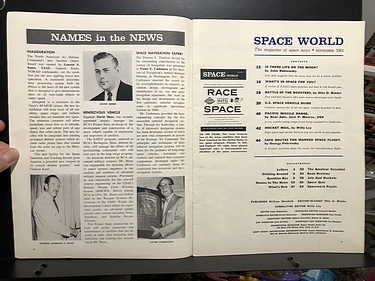 Space World Magazine - November, 1961