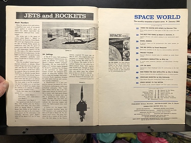 Space World Magazine - January, 1962