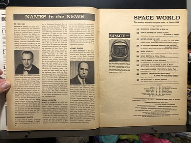 Space World Magazine - March, 1962