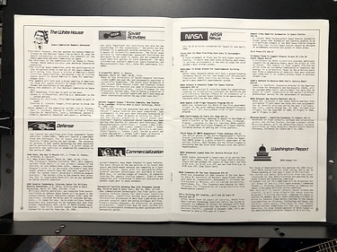 The Space Newsletter - May, 1985