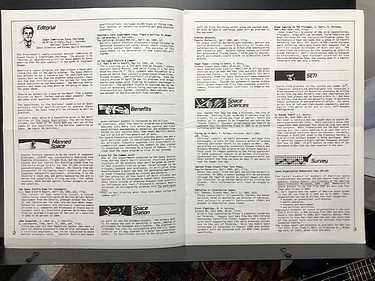 The Space Newsletter - June, 1985