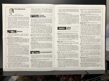 The Space Newsletter - July, 1985