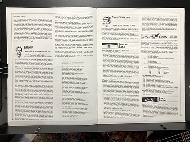The Space Newsletter - March, 1986