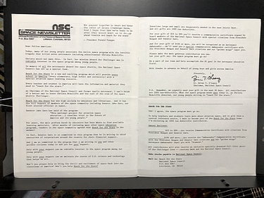 The Space Newsletter - March, 1986