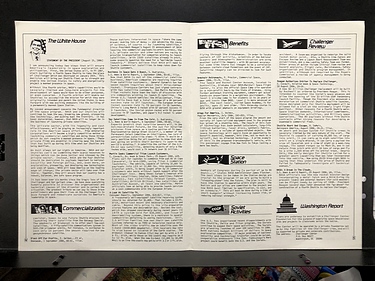 The Space Newsletter - October, 1986