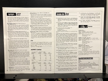 The Space Newsletter - October, 1986