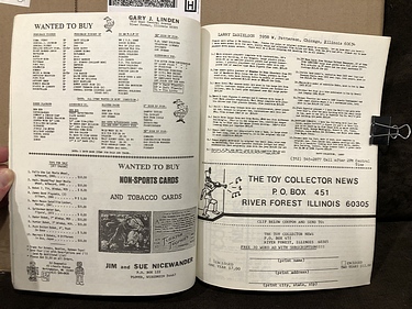 The Toy Collector News - June 15, 1984