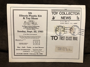The Toy Collector News - August 15, 1985