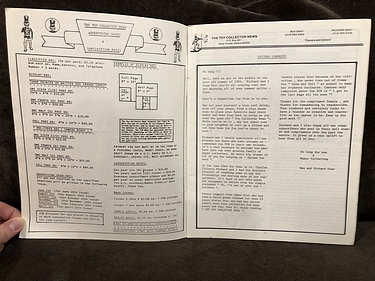 The Toy Collector News - August 15, 1985