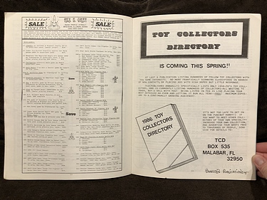 The Toy Collector News - February 15, 1986