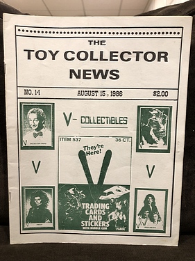 The Toy Collector News - August 15, 1986