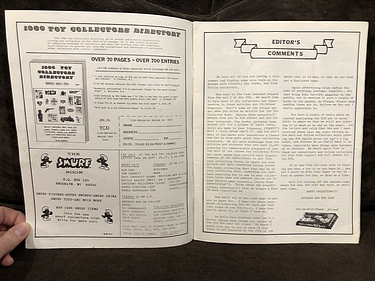 The Toy Collector News - August 15, 1986