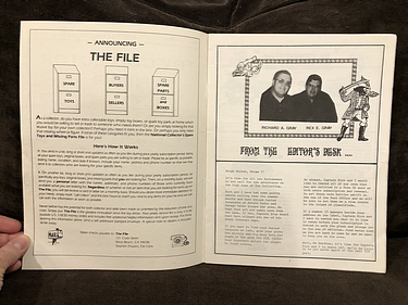 The Toy Collector News - October 15, 1986