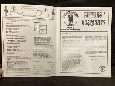 The Toy Collector News - April 15, 1987