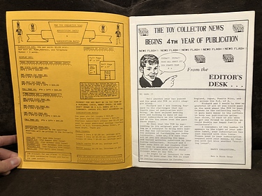 The Toy Collector News - June 15, 1987