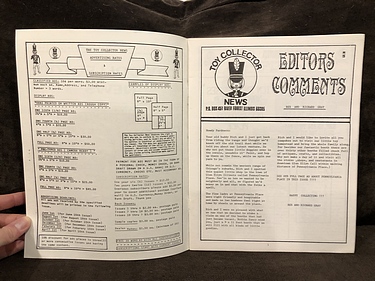 The Toy Collector News - October 15, 1987