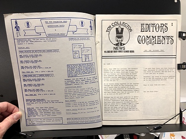 The Toy Collector News - June 15, 1988