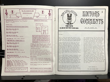 The Toy Collector News - October 15, 1988
