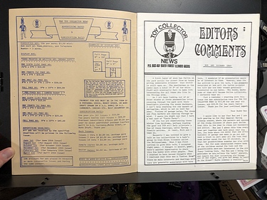 The Toy Collector News - February 15, 1989