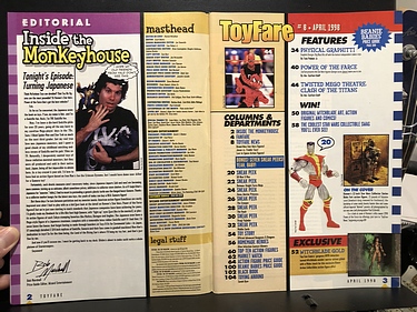 ToyFare - April, 1998