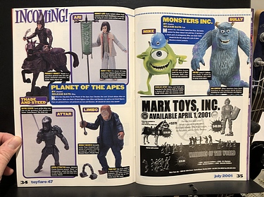 ToyFare - July, 2001