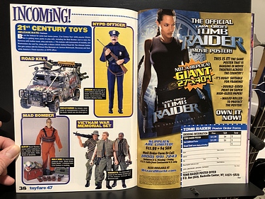 ToyFare - July, 2001