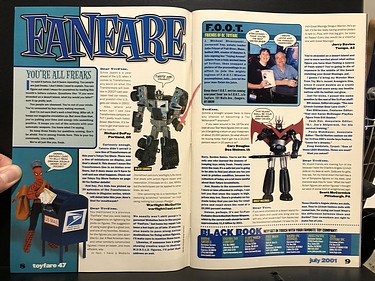 ToyFare - July, 2001