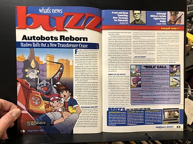 ToyFare - August, 2001