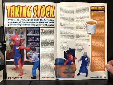 ToyFare - August, 2001