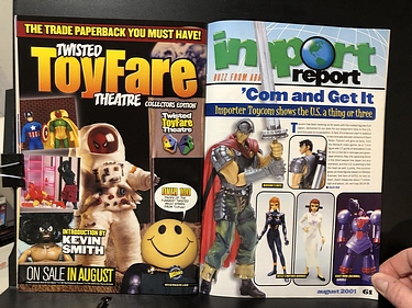 ToyFare - August, 2001