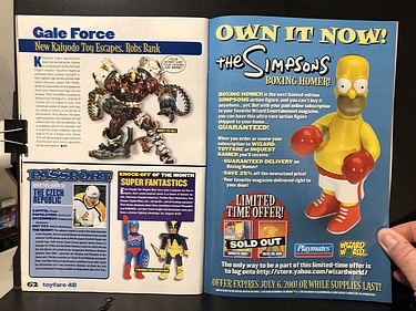 ToyFare - August, 2001