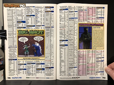 ToyFare - August, 2001
