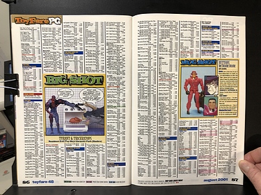 ToyFare - August, 2001