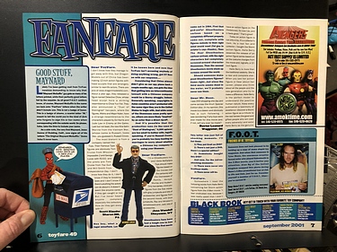 ToyFare - September, 2001