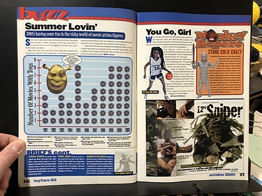 ToyFare - October, 2001