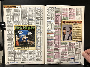 ToyFare - October, 2001