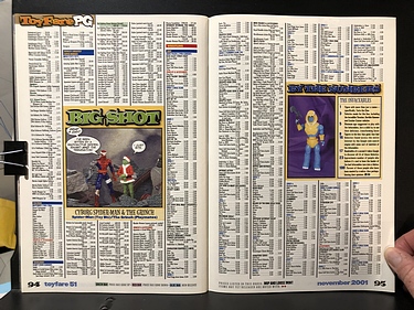 ToyFare - November, 2001