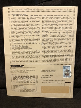 Tugboat - July, 1984
