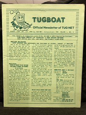 Tugboat - August, 1984